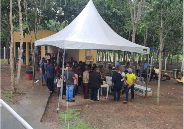 Campo alegre inaugura mais um ponto de culto no setor