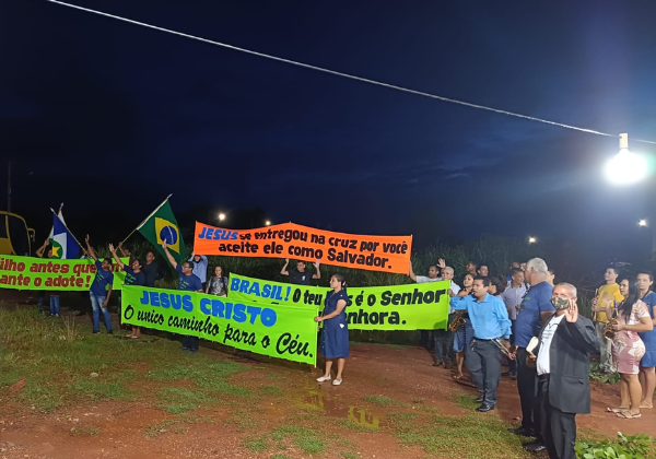 23 Pessoas Aceitam Jesus em Cruzada Evangel�stica no Setor Maring� 3 - V�rzea Grande
